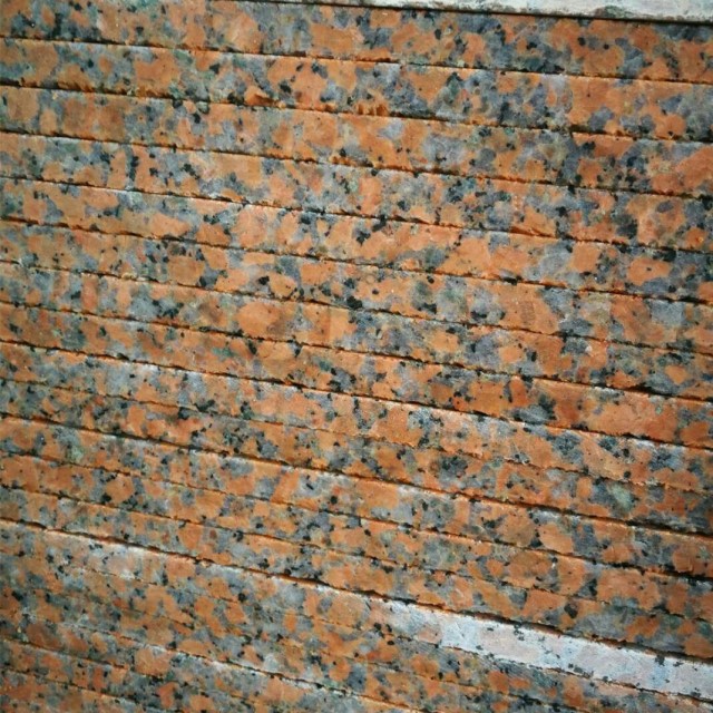 honed maple red granite tiles